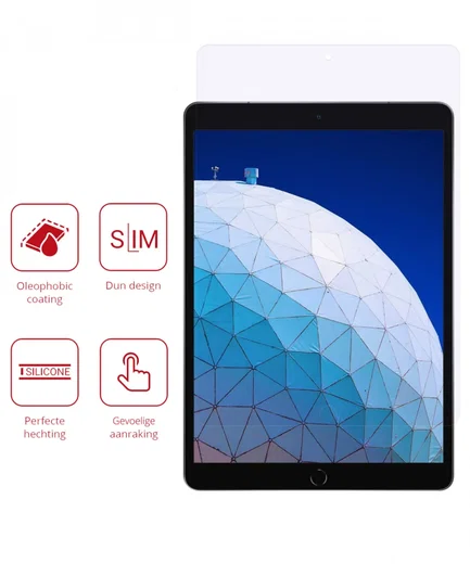 Rosso iPad Air 10.5 / Pro 10.5 Screen Protector Ultra Clear Folie Duo Pack afbeelding 2