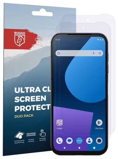 Rosso FairPhone 5 Screen Protector Case Friendly Folie Duo Pack afbeelding 8