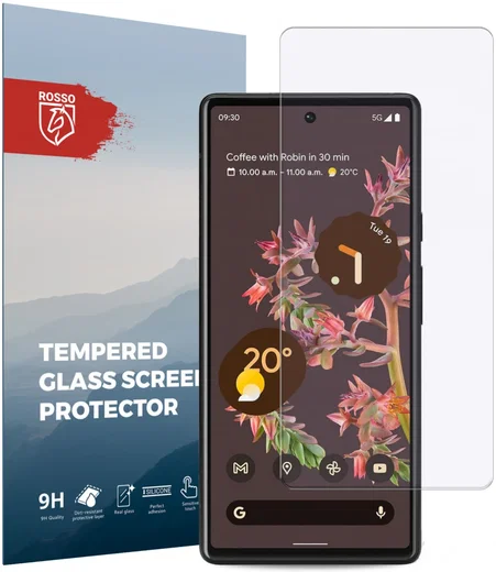 Rosso Google Pixel 6 9H Tempered Glass Screen Protector afbeelding 1