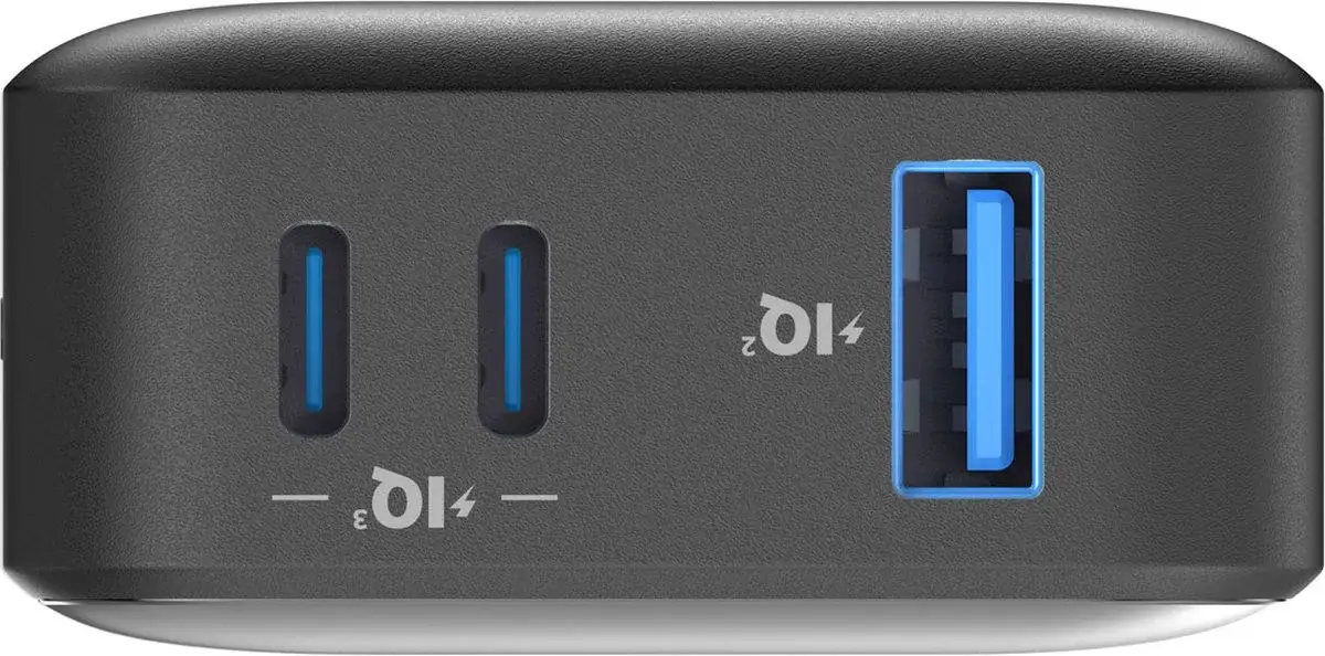 Anker 533 PowerCore (30W) Powerbank Power Delivery 10.000 mAh Zwart afbeelding 2