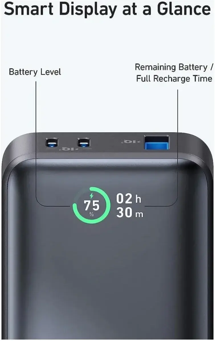 Anker 533 PowerCore (30W) Powerbank Power Delivery 10.000 mAh Zwart afbeelding 3