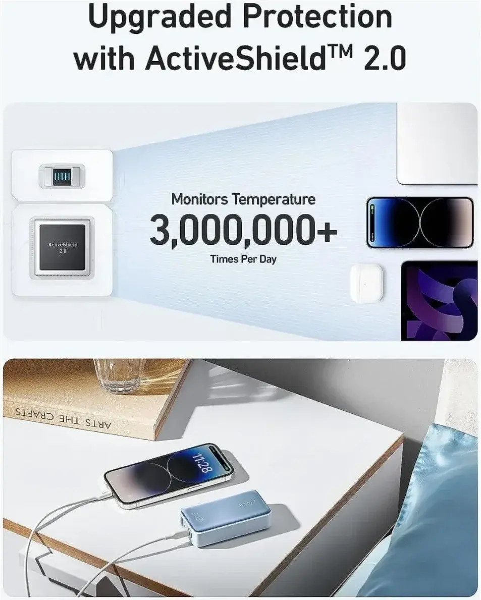 Anker 533 PowerCore (30W) Powerbank Power Delivery 10.000 mAh Zwart afbeelding 5