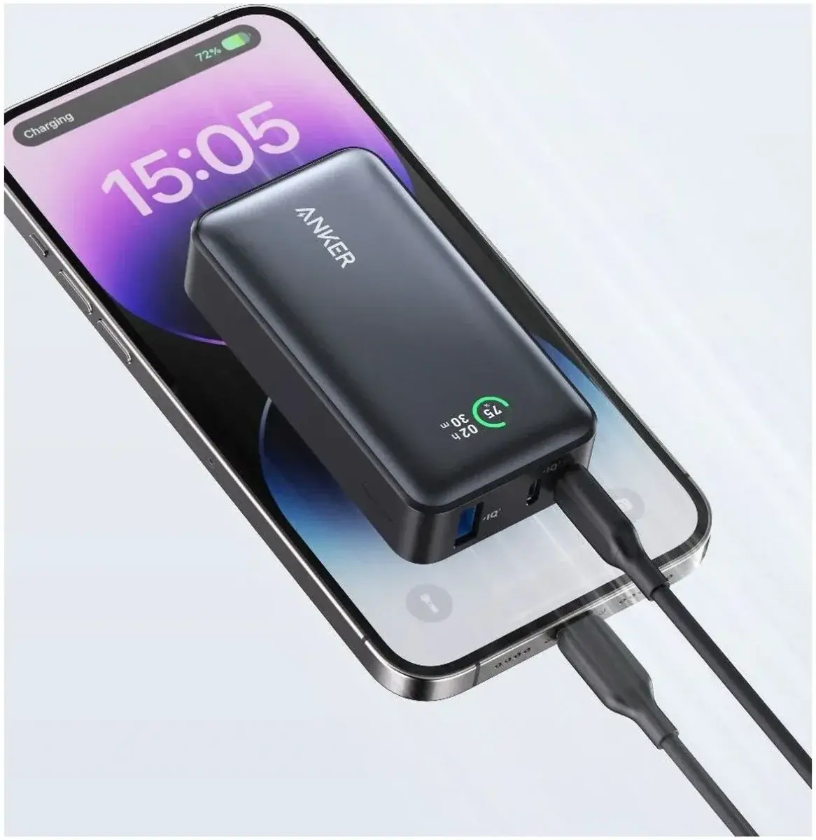 Anker 533 PowerCore (30W) Powerbank Power Delivery 10.000 mAh Zwart afbeelding 7