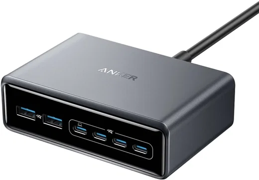 Anker Prime (200W) 6-Poorts Snellader GaN USB/USB-C Oplaadstation afbeelding 1