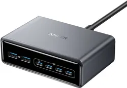 Anker Prime (200W) 6-Poorts Snellader GaN USB/USB-C Oplaadstation afbeelding