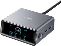 Anker Prime (250W) 6-Poorts Snellader GaN USB/USB-C Oplaadstation afbeelding