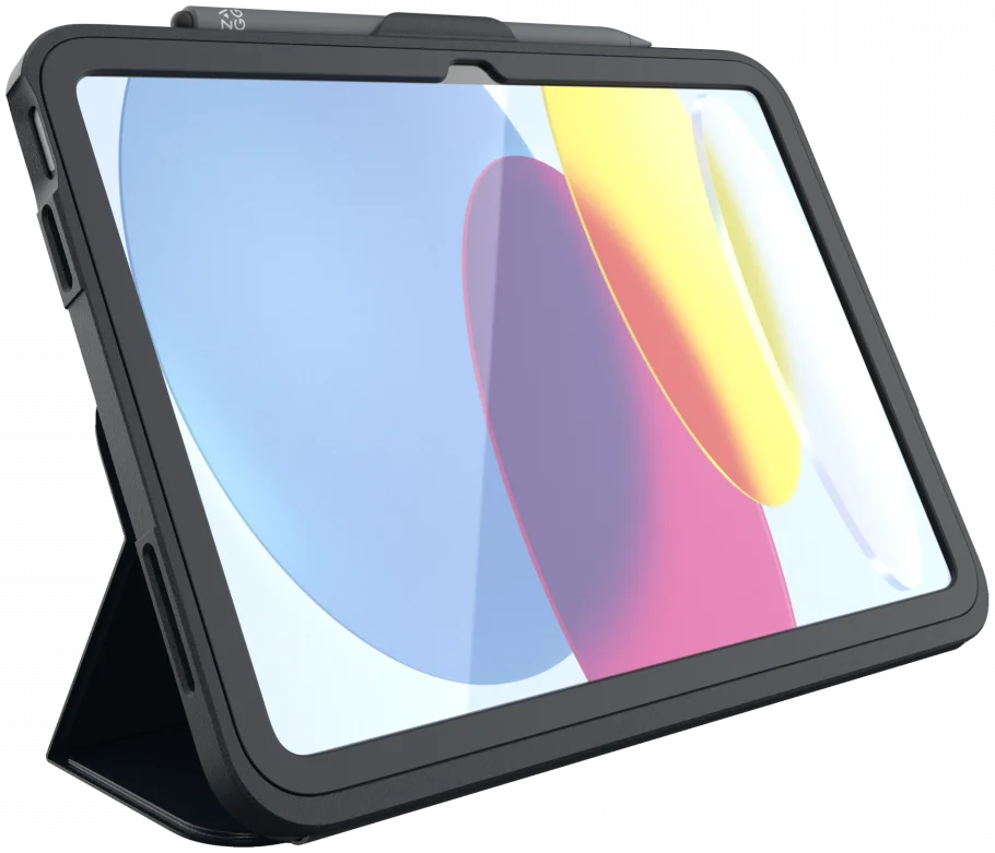 ZAGG Rugged Messenger Case Apple iPad 10.9 Inch (2022) 10e Generatie Charcoal afbeelding 5