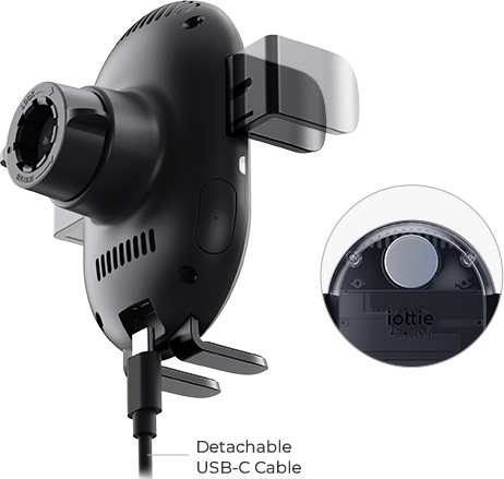 iOttie Auto Sense 2 Qi2 Telefoonhouder Auto Ventilatierooster met Opladen 15W afbeelding 17