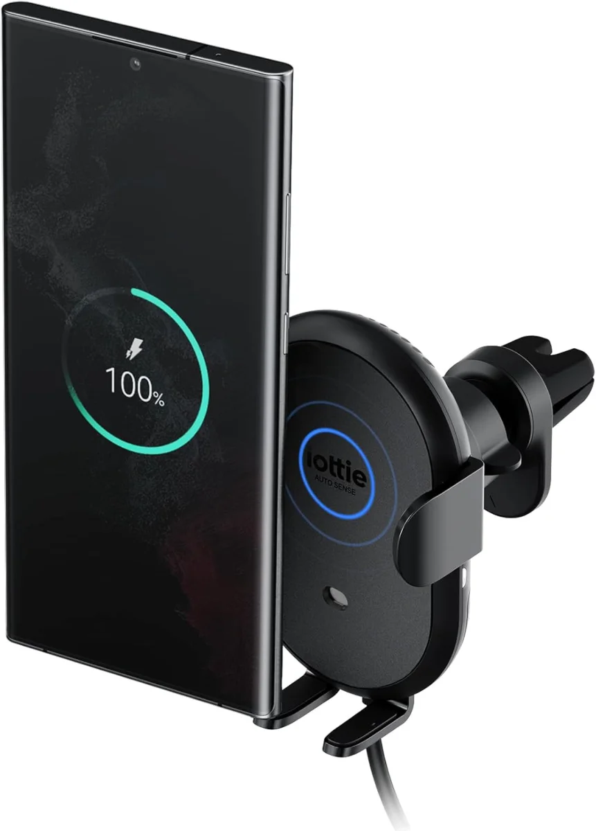 iOttie Auto Sense 2 Qi2 Telefoonhouder Auto Ventilatierooster met Opladen 15W afbeelding 1