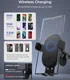 iOttie Auto Sense 2 Qi2 Telefoonhouder Auto Ventilatierooster met Opladen 15W afbeelding 3