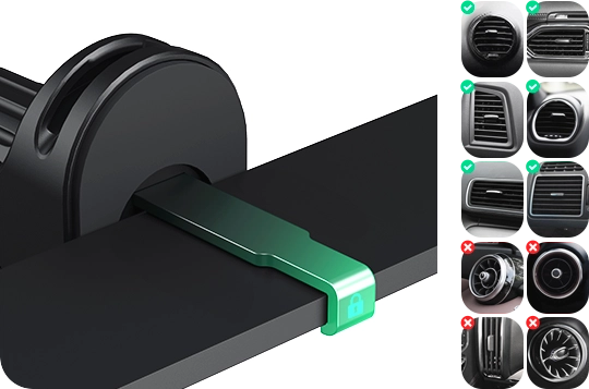 iOttie iTap 3 Qi2 / MagSafe Telefoonhouder Auto Ventilatierooster Zwart afbeelding 14