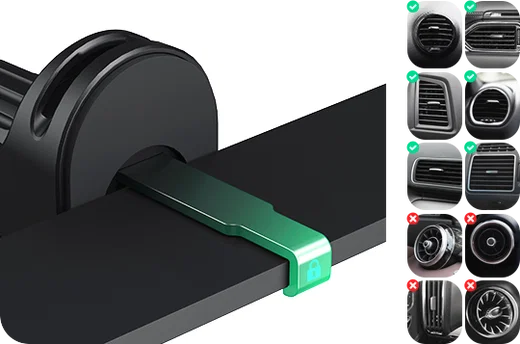iOttie iTap 3 Qi2 / MagSafe Telefoonhouder Auto Ventilatierooster Zwart afbeelding 14
