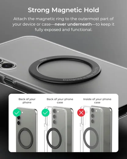 iOttie iTap 3 Qi2 / MagSafe Telefoonhouder Auto Dashboard/Raam Zwart afbeelding 5
