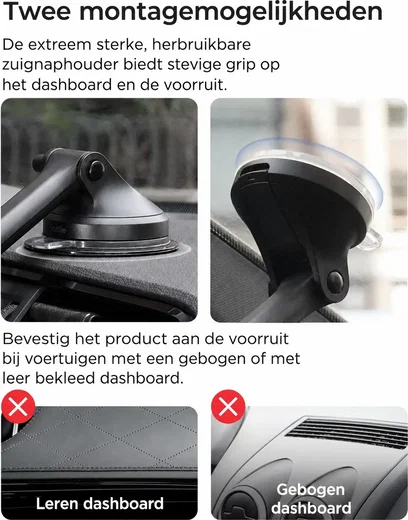 iOttie Velox Qi2 / MagSafe Telefoonhouder Auto Raam/Dashboard met Opladen 15W afbeelding 11