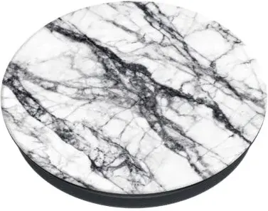 PopSockets PopGrip PopTop Telefoon Greep en Standaard Wit Marmer afbeelding 2