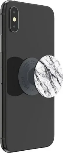 PopSockets PopGrip PopTop Telefoon Greep en Standaard Wit Marmer afbeelding 4