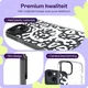 HappyCase Joy Apple iPhone 17e/16e/14/13 Hoesje MagSafe Back Cover Wild Leopard afbeelding 3