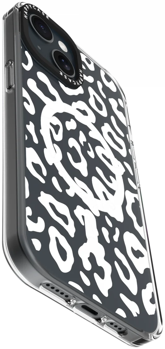 HappyCase Joy Apple iPhone 17e/16e/14/13 Hoesje MagSafe Back Cover Wild Leopard afbeelding 12