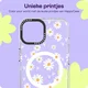HappyCase Joy Apple iPhone 14 / 13 Hoesje MagSafe Back Cover Daisy Hearts afbeelding 4