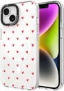HappyCase Joy Apple iPhone 14 / 13 Hoesje MagSafe Back Cover Love Hearts
