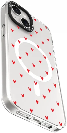HappyCase Joy Apple iPhone 14 / 13 Hoesje MagSafe Back Cover Love Hearts afbeelding 12