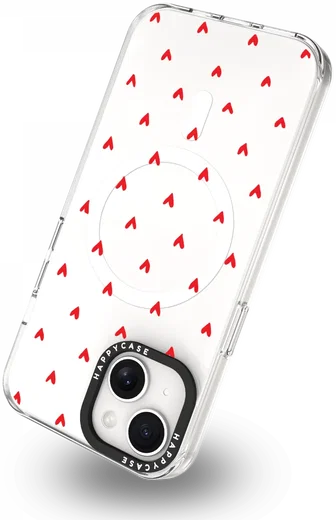 HappyCase Joy Apple iPhone 14 / 13 Hoesje MagSafe Back Cover Love Hearts afbeelding 13