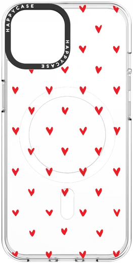 HappyCase Joy Apple iPhone 14 / 13 Hoesje MagSafe Back Cover Love Hearts afbeelding 15