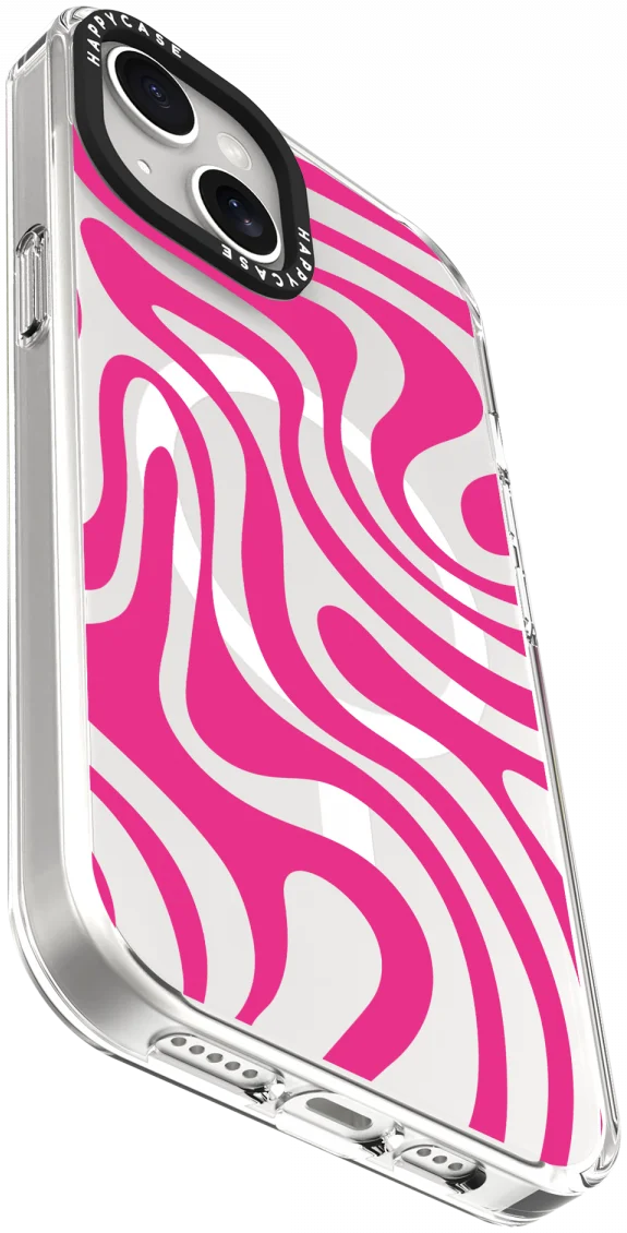 HappyCase Joy Apple iPhone 17e/16e/14/13 Hoesje MagSafe Back Cover Wavy Swirl afbeelding 12