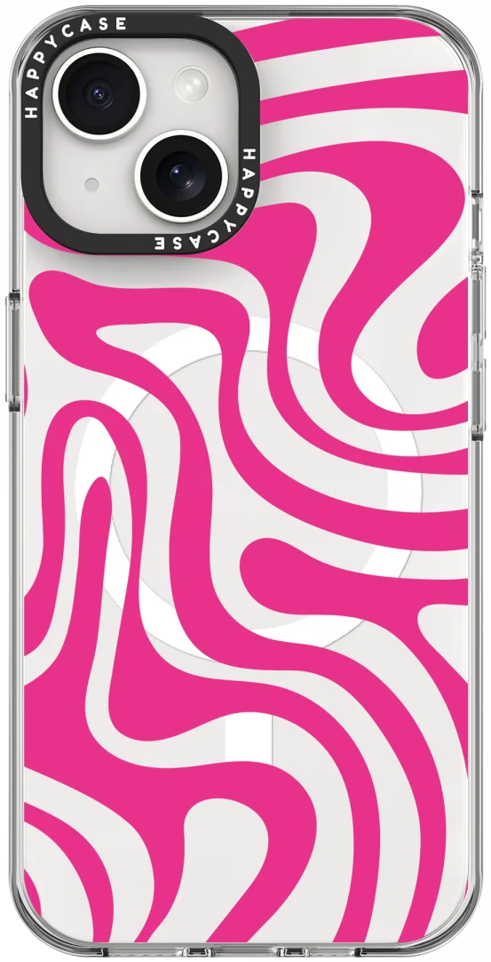 HappyCase Joy Apple iPhone 17e/16e/14/13 Hoesje MagSafe Back Cover Wavy Swirl afbeelding 14