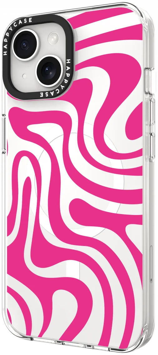HappyCase Joy Apple iPhone 17e/16e/14/13 Hoesje MagSafe Back Cover Wavy Swirl afbeelding 16