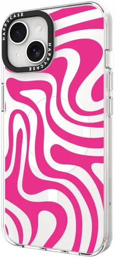 HappyCase Joy Apple iPhone 17e/16e/14/13 Hoesje MagSafe Back Cover Wavy Swirl afbeelding 16