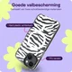 HappyCase Joy Apple iPhone 17e/16e/14/13 Hoesje MagSafe Back Cover Silver Zebra afbeelding 6