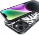 HappyCase Joy Apple iPhone 17e/16e/14/13 Hoesje MagSafe Back Cover Silver Zebra afbeelding 11