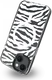 HappyCase Joy Apple iPhone 17e/16e/14/13 Hoesje MagSafe Back Cover Silver Zebra afbeelding 13