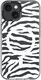 HappyCase Joy Apple iPhone 17e/16e/14/13 Hoesje MagSafe Back Cover Silver Zebra afbeelding 14