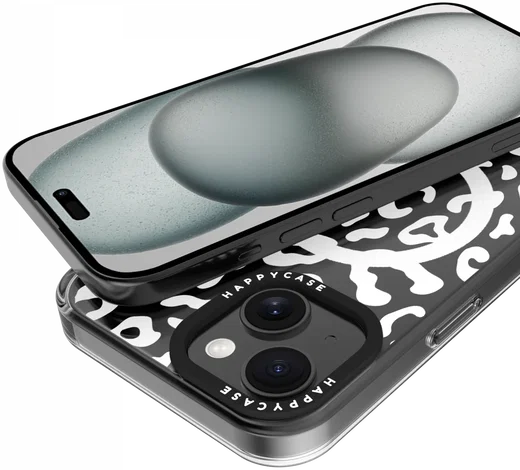 HappyCase Joy Apple iPhone 15 Hoesje MagSafe Back Cover Wild Leopard afbeelding 11