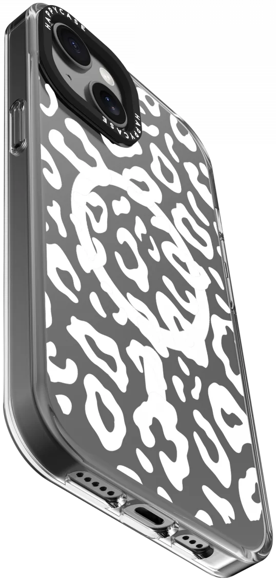 HappyCase Joy Apple iPhone 15 Hoesje MagSafe Back Cover Wild Leopard afbeelding 12