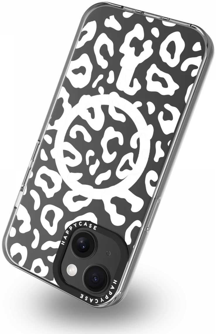 HappyCase Joy Apple iPhone 15 Hoesje MagSafe Back Cover Wild Leopard afbeelding 13