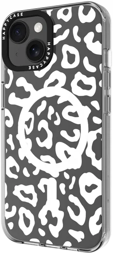 HappyCase Joy Apple iPhone 15 Hoesje MagSafe Back Cover Wild Leopard afbeelding 16