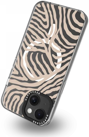HappyCase Joy Apple iPhone 15 Hoesje MagSafe Back Cover Safari Tiger afbeelding 13