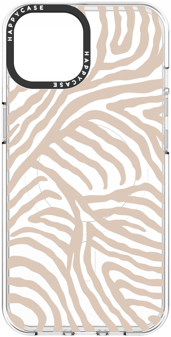 HappyCase Joy Apple iPhone 15 Hoesje MagSafe Back Cover Safari Tiger afbeelding 15