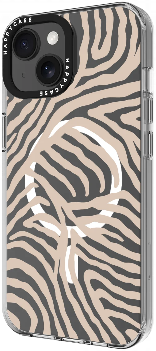 HappyCase Joy Apple iPhone 15 Hoesje MagSafe Back Cover Safari Tiger afbeelding 16
