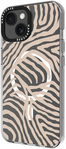 HappyCase Joy Apple iPhone 15 Hoesje MagSafe Back Cover Safari Tiger afbeelding 16