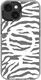 HappyCase Joy Apple iPhone 15 Hoesje MagSafe Back Cover Silver Zebra afbeelding 14