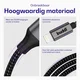 Buddi Flex USB-C naar Lightning Krulsnoer Kabel 12W Fast Charge 1M Zwart afbeelding 8