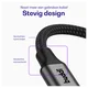Buddi Flex USB-C naar Micro-USB Kabel 12W Fast Charge 30cm Zwart afbeelding 7