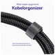 Buddi Flex USB-C naar Micro-USB Kabel 12W Fast Charge 2M Zwart afbeelding 8