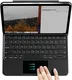 ESR iPad 11 A16 (2025) /10.9 (2022) Toetsenbord Hoes Rebound Magnetic Zwart afbeelding 6