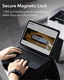 ESR iPad 11 A16 (2025) /10.9 (2022) Toetsenbord Hoes Rebound Magnetic Zwart afbeelding 4