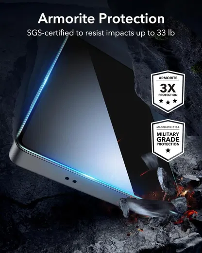 ESR Samsung Galaxy S25 Ultra Screen Protector met Montageframe (2-Pack) afbeelding 6